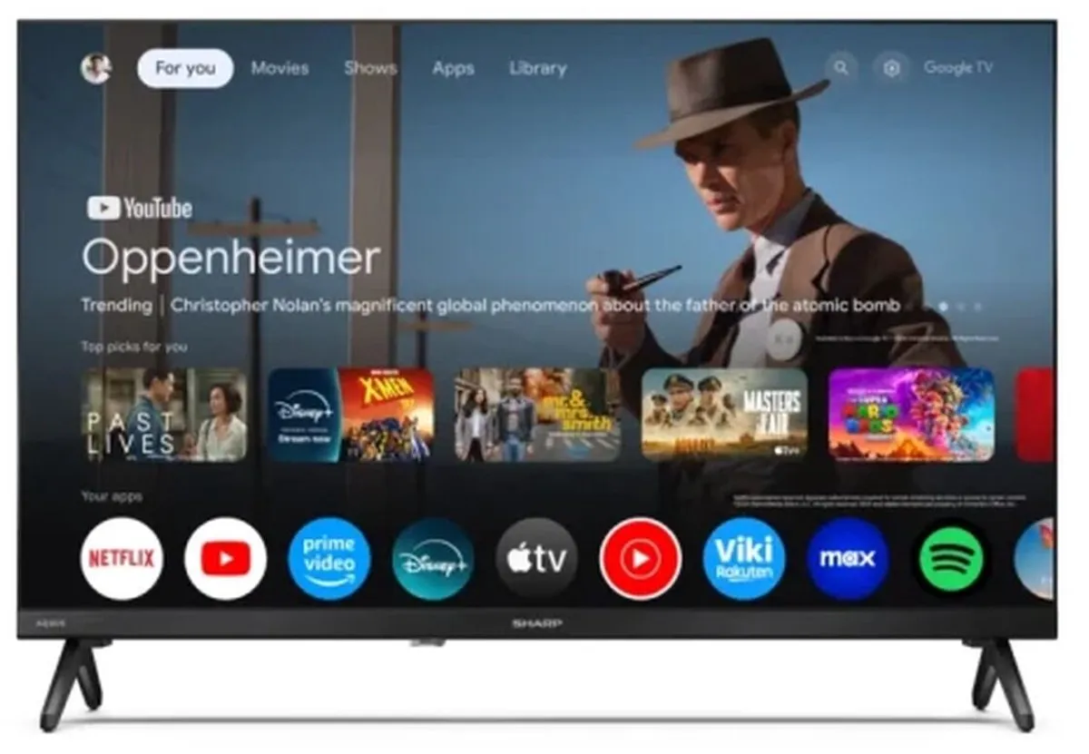 Sharp Aquos 40HF3265 40 inch QLED TV - Full HD - Zwart