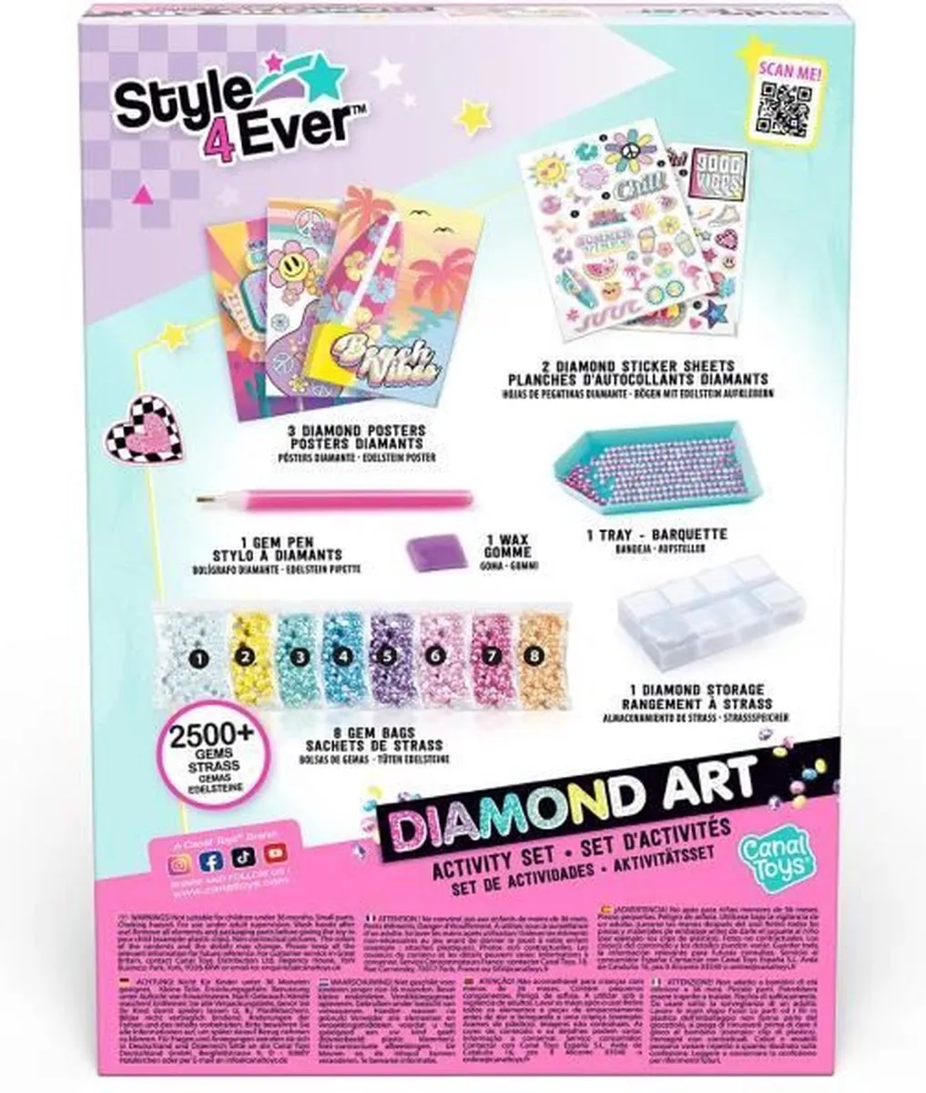 Canal Toys - STYLE 4 EVER - Diamant'art Kit - Compatibel met de Diamond Art LED-behuizing - OFG 321