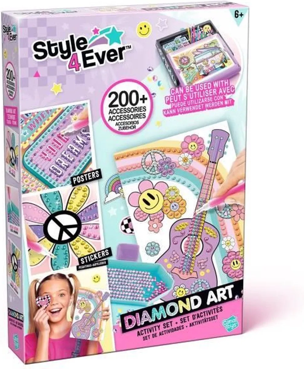 Canal Toys - STYLE 4 EVER - Diamant'art Kit - Compatibel met de Diamond Art LED-behuizing - OFG 321