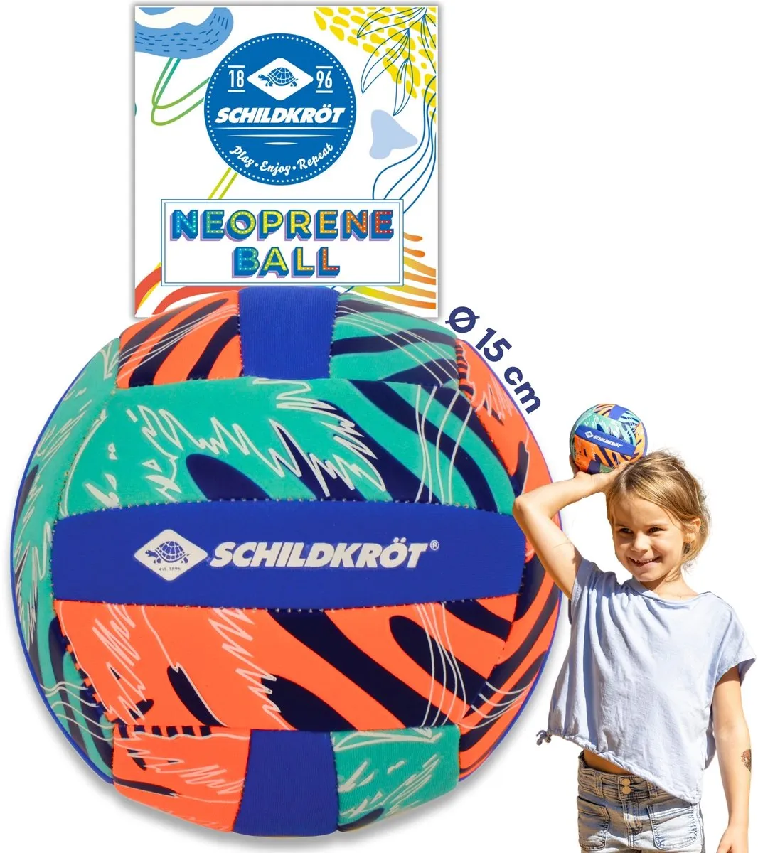 Schildkröt Strand Volleybal Neopreen Mini