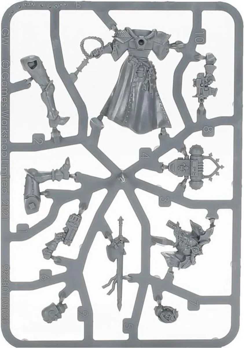 Games Workshop Adepta Sororitas Palatine - 10 Onderdelen