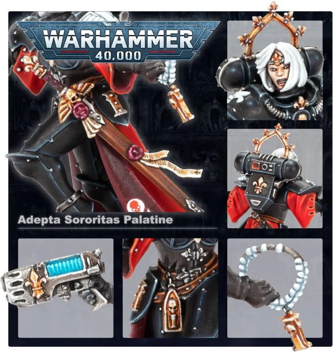Games Workshop Adepta Sororitas Palatine - 10 Onderdelen