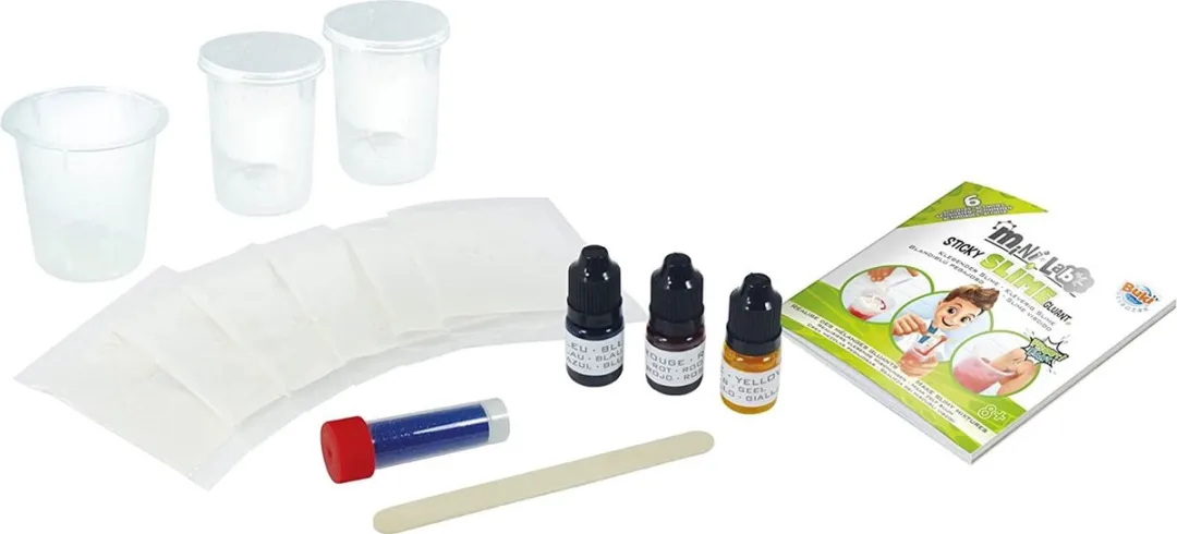 Buki - Mini Lab - Sticky slime - experimenteren