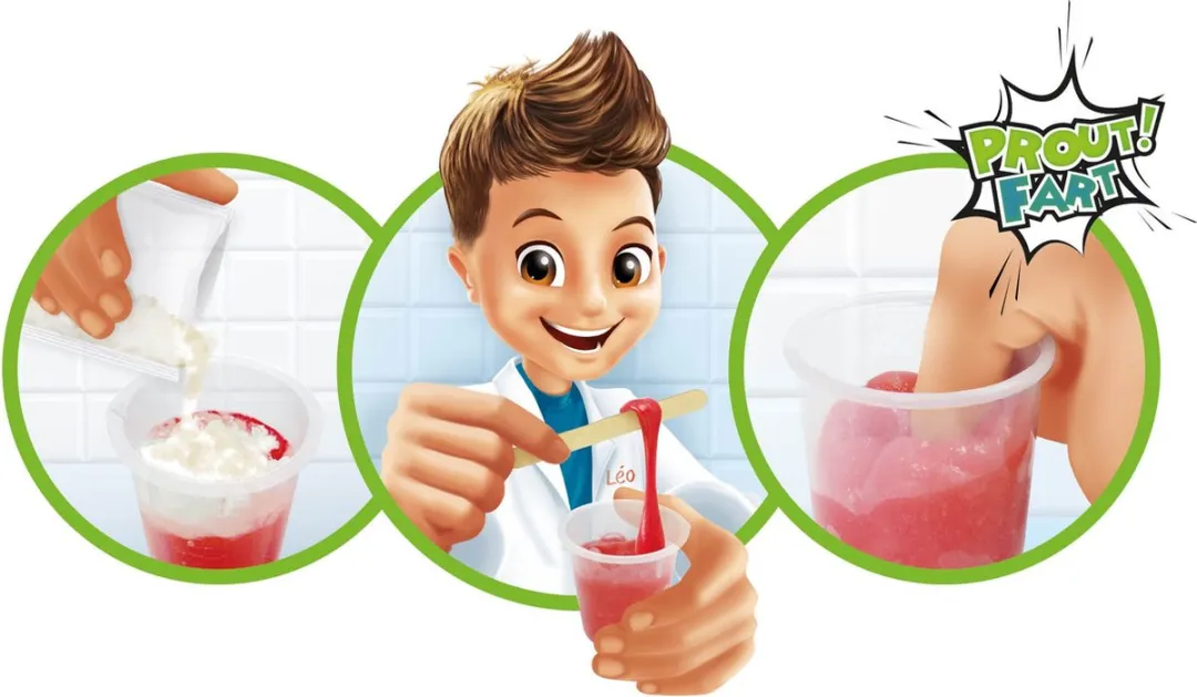 Buki - Mini Lab - Sticky slime - experimenteren