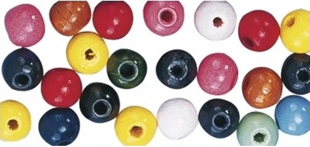 Rayher Houten Hobbykralen 12mm