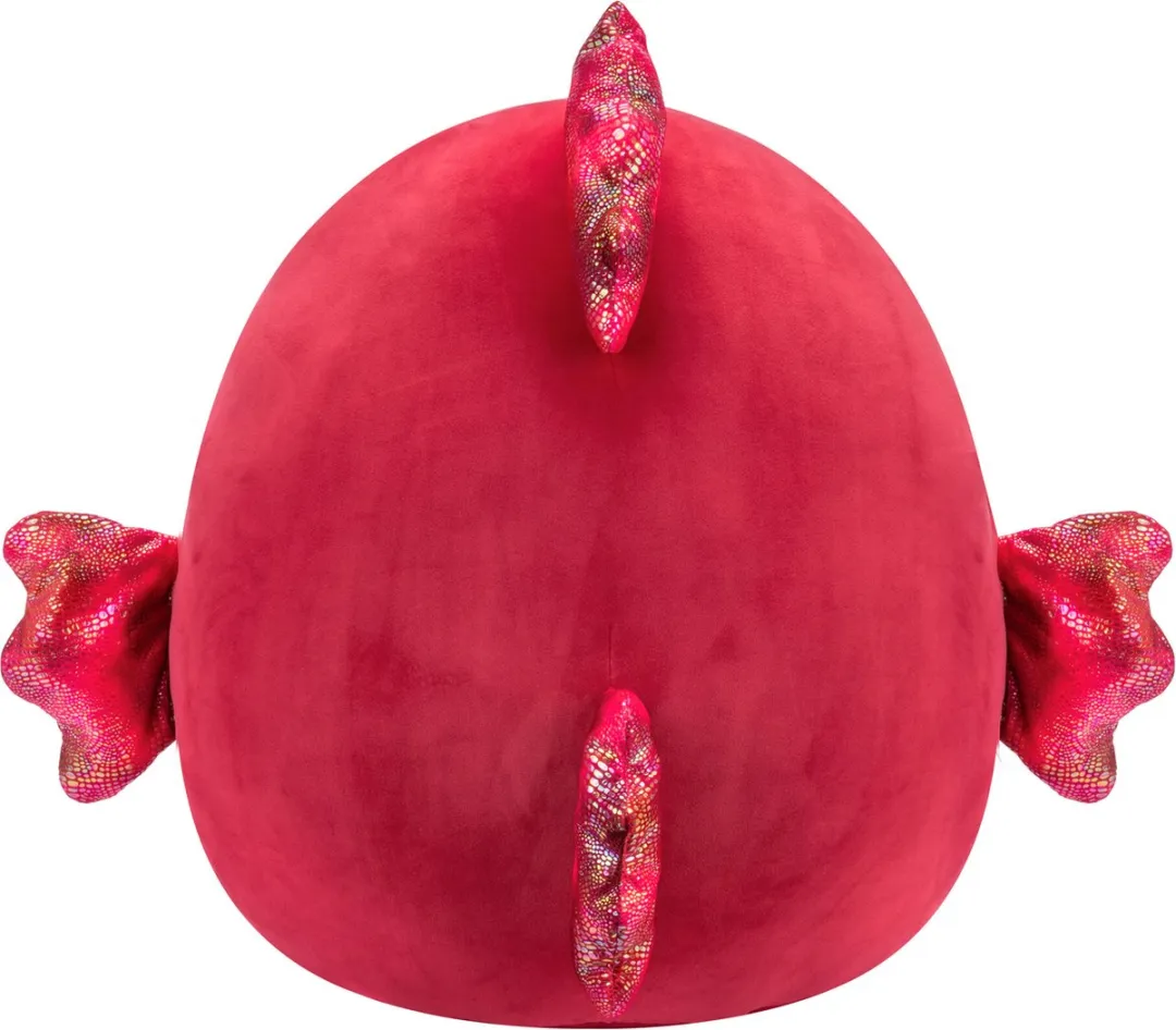 Squishmallows Barella Raspberry Betta Fish 40cm - Rood