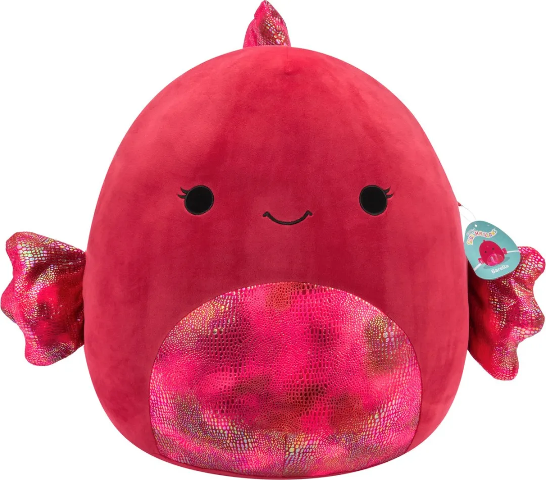 Squishmallows Barella Raspberry Betta Fish 40cm
