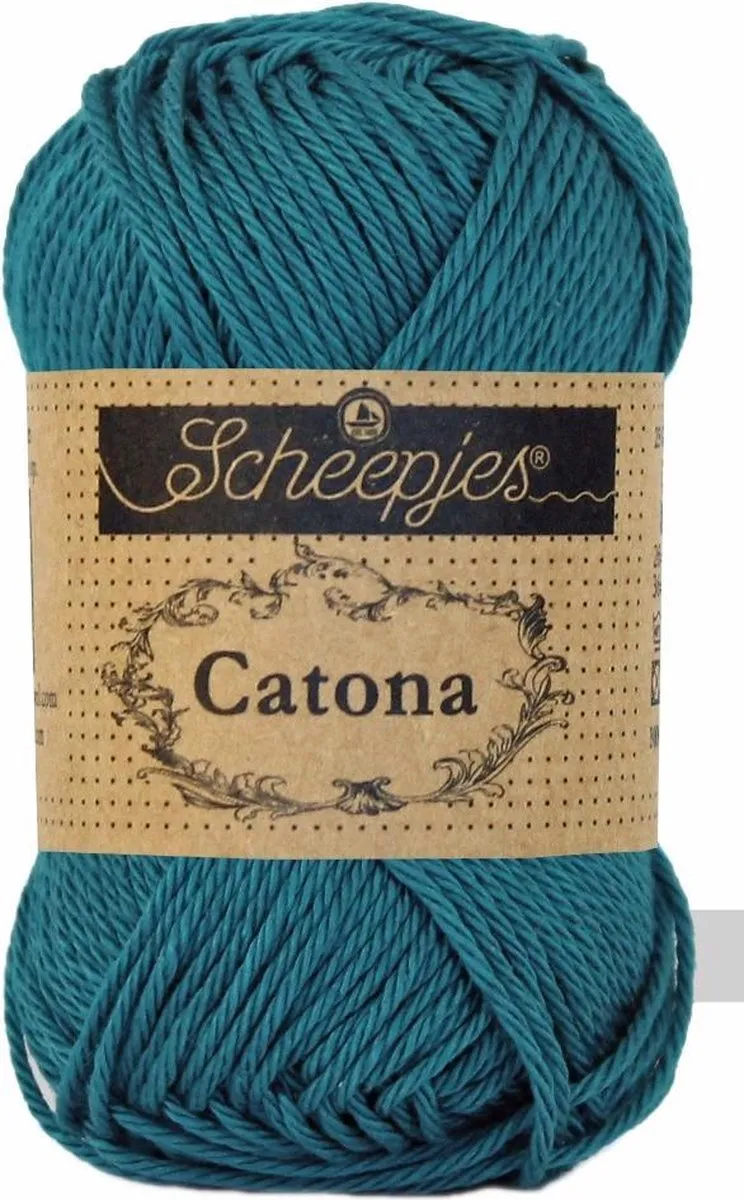 Scheepjes Catona 10g - Petrol Blue