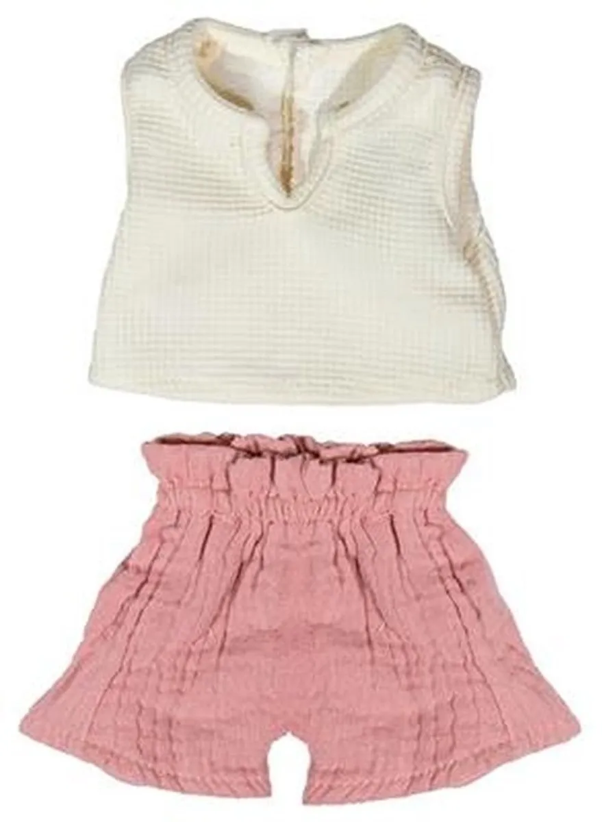 Miniland Zomer T-shirt & Broek Pop 38cm