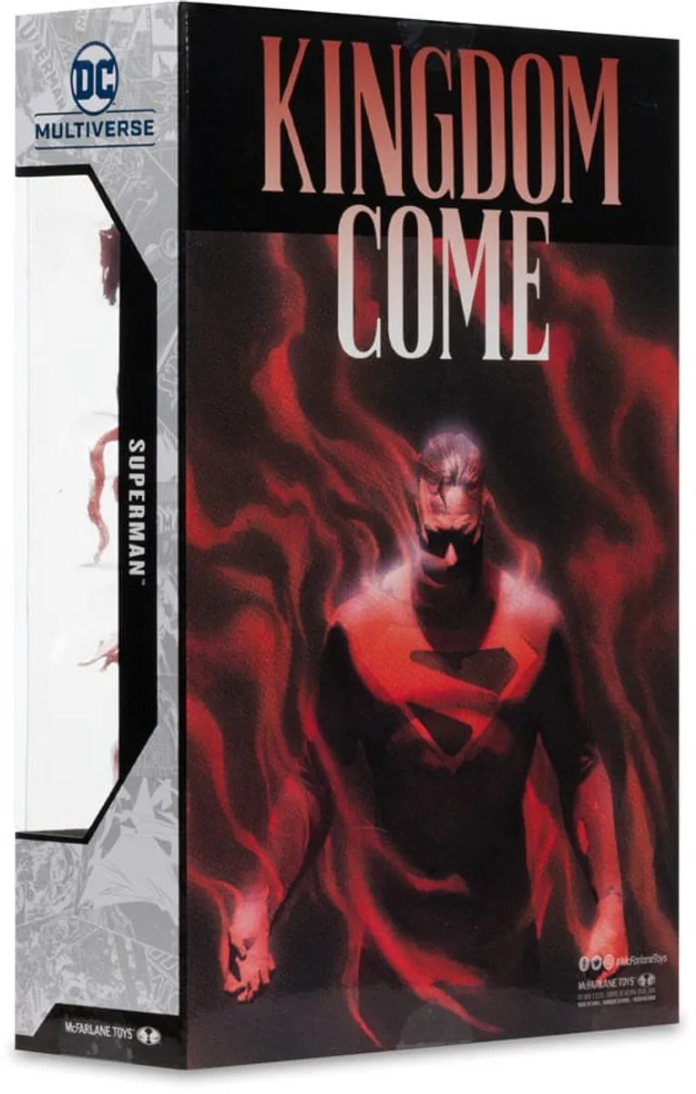 McFarlane Toys DC Multiverse McFarlane Cover Recreations Action Figure Superman (Kingdom Come) (Gold Label) 18 cm Action Figuur