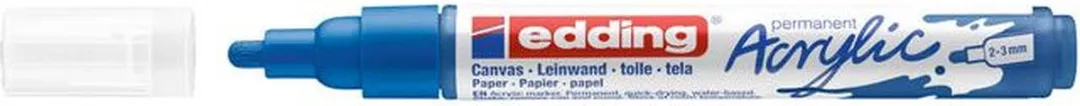 edding e-5100 Acrylmarker Gentiaanblauw
