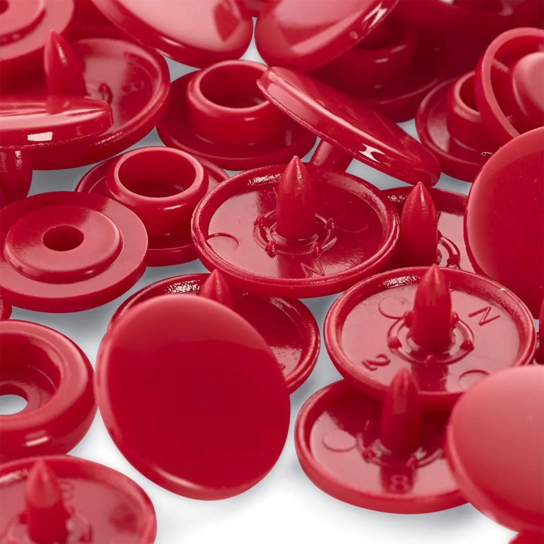 Prym ColorSnaps Drukknopen 12,4mm - 30 Stuks - Rood