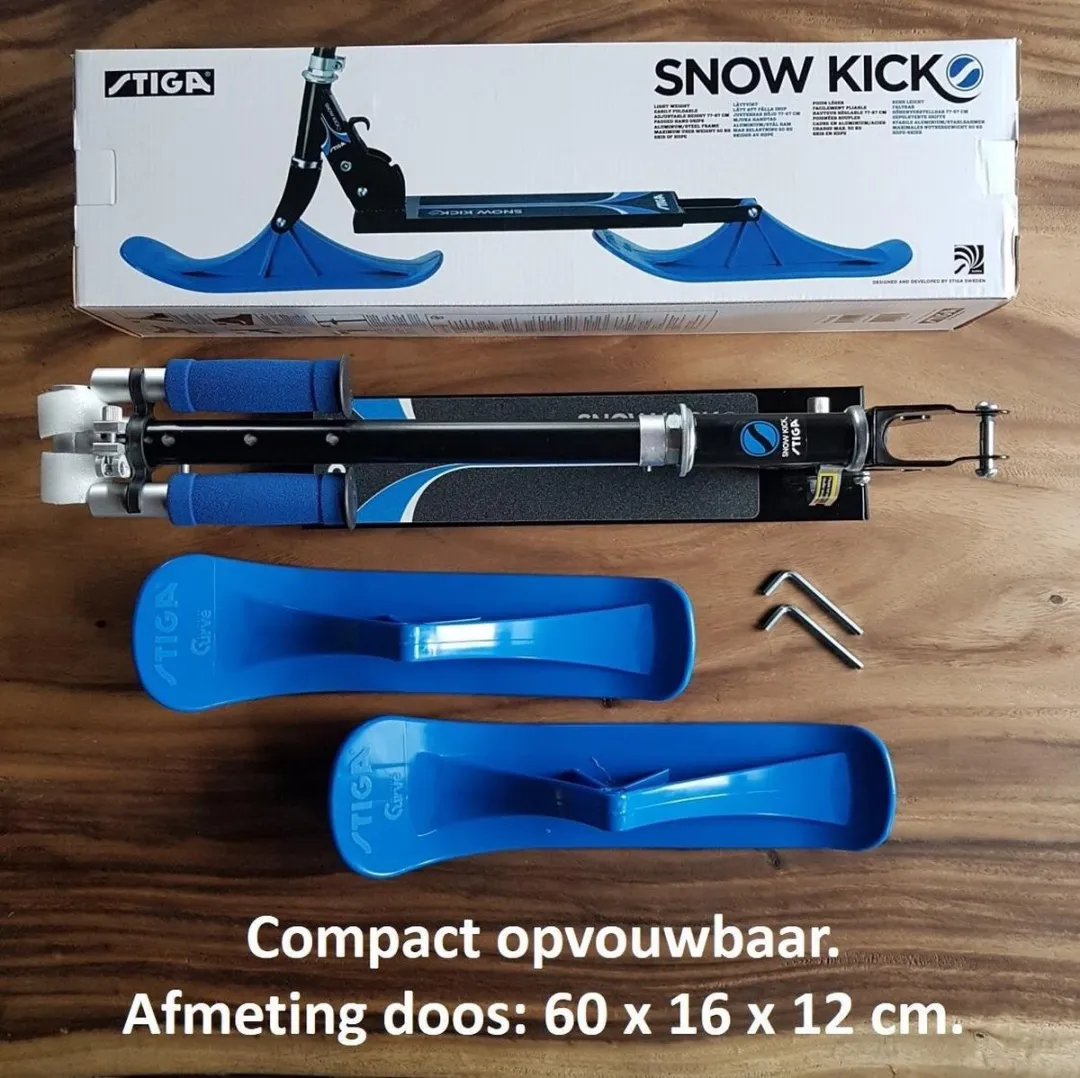 Stiga Snow Kick 75-1118-16 Sneeuwstep - Blauw