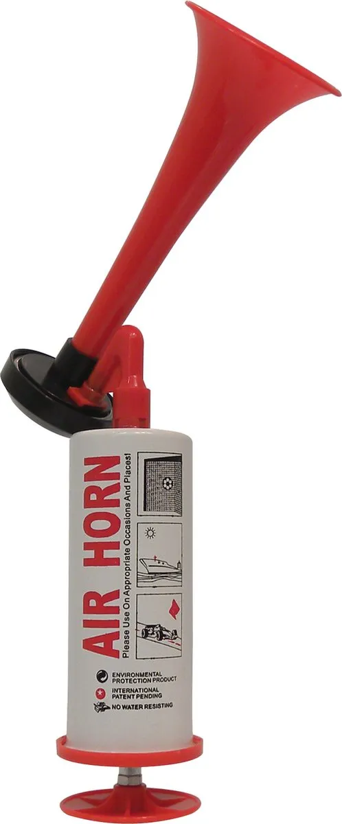 Carpoint Luchthoorn Handbediend - Rood - afbeelding 2 van 6