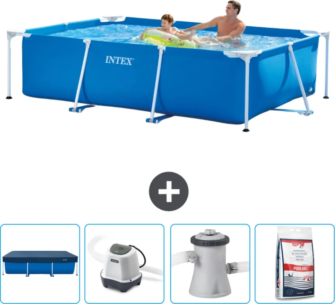 Intex Rechthoekig Frame Zwembad 260x160cm