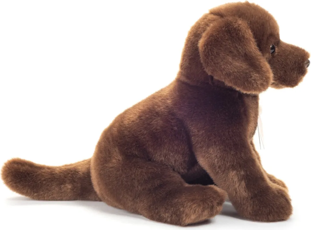 Teddy Hermann Labrador Knuffel - Donkerbruin - 25 cm