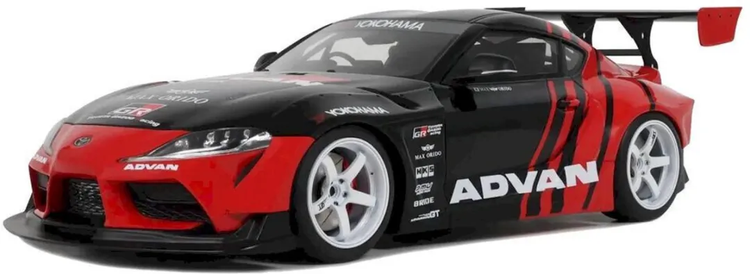 Toyota Supra GR HKS By Advan GT Spirit 1:18