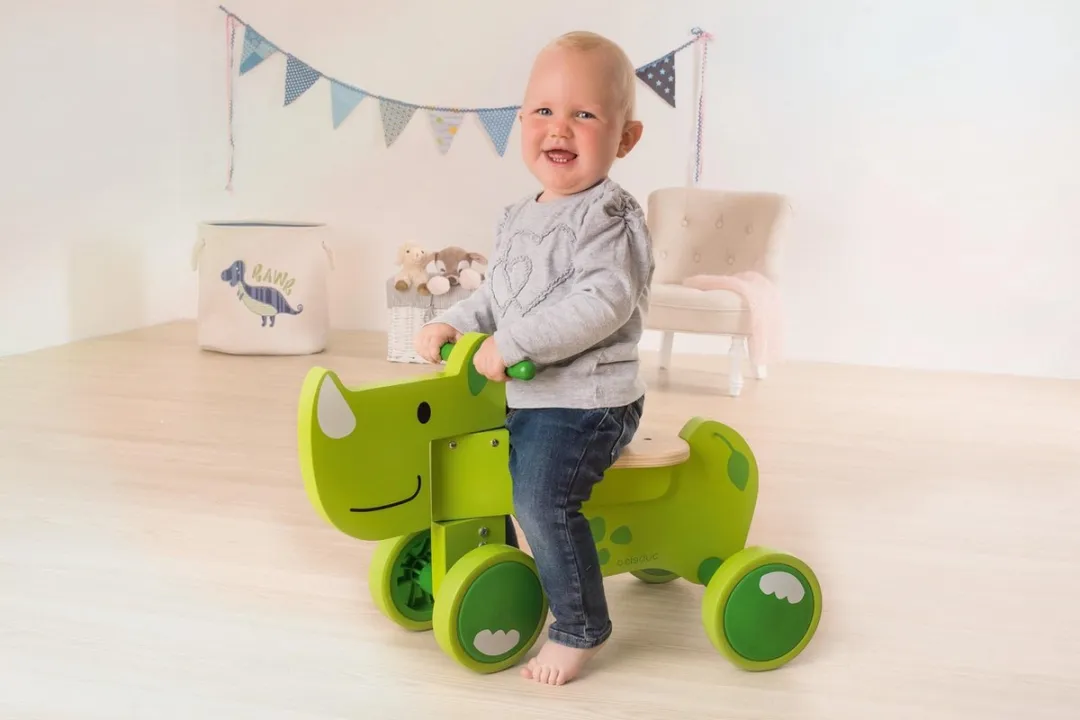 Beleduc Speedy Rhino Loopfiets 417488 - Groen