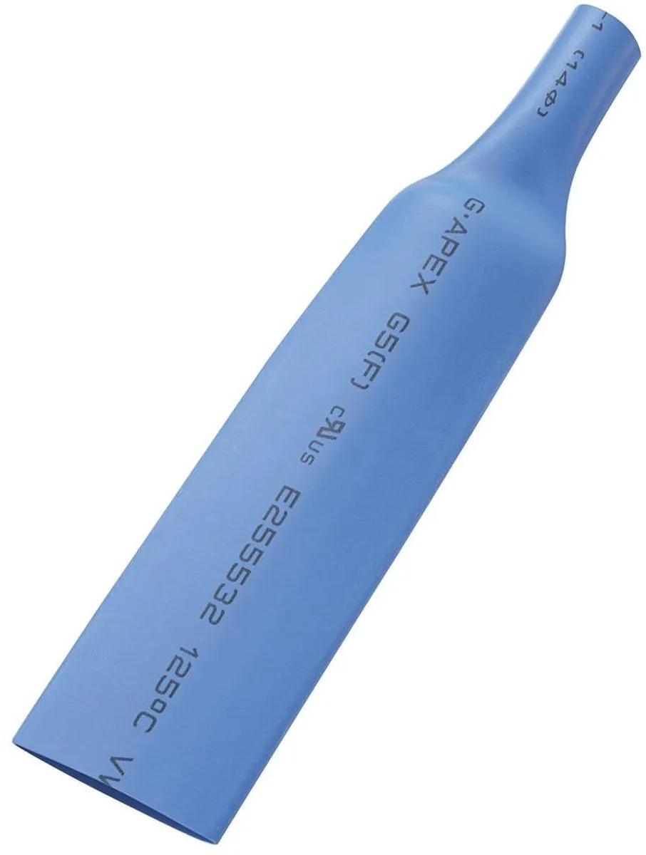 Tru Components Krimpkous Blauw 25mm - 5m