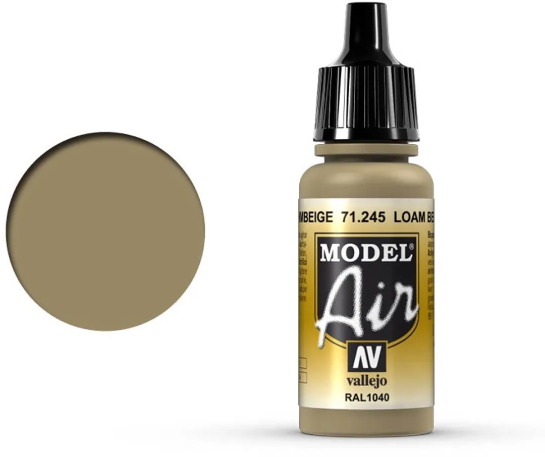 Vallejo Model Air Lohm Beige Acrylverf 17ml