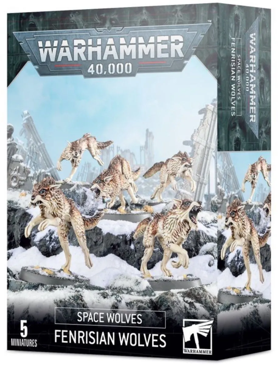 Games Workshop Space Marines Fenrisian Wolf Pack L4PC-00012075