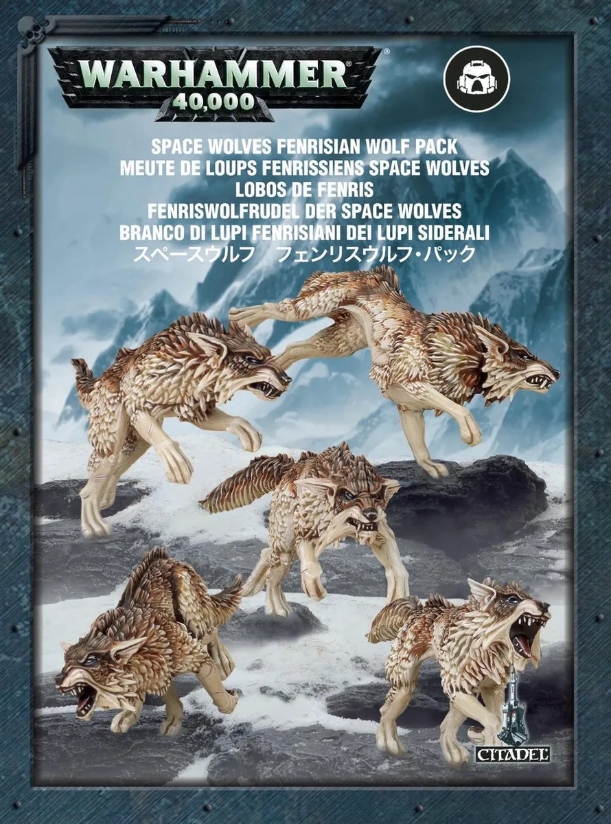 Games Workshop Space Marines Fenrisian Wolf Pack L4PC-00012075