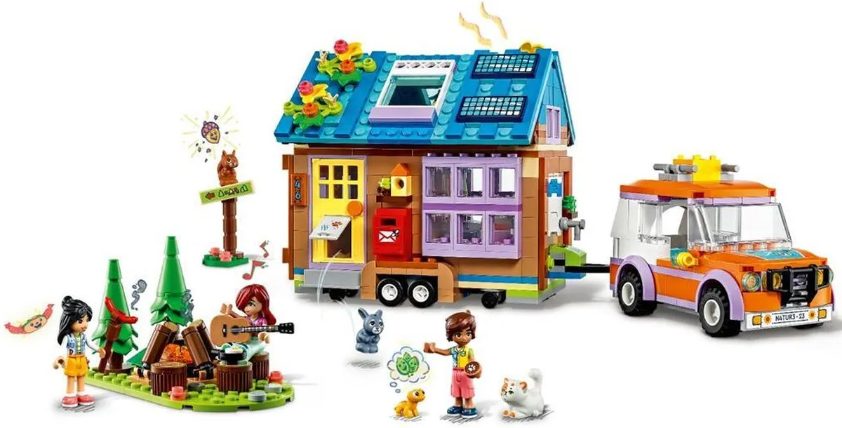 LEGO Friends Tiny House Kampeerset 41735 - Multicolor - afbeelding 6 van 6
