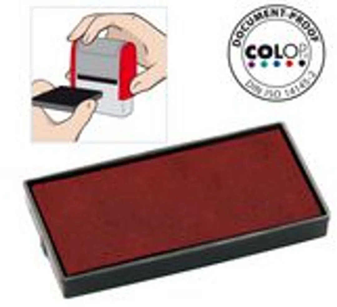Colop Reserve Kussen Rood voor Printer 40 - 2 Stuks