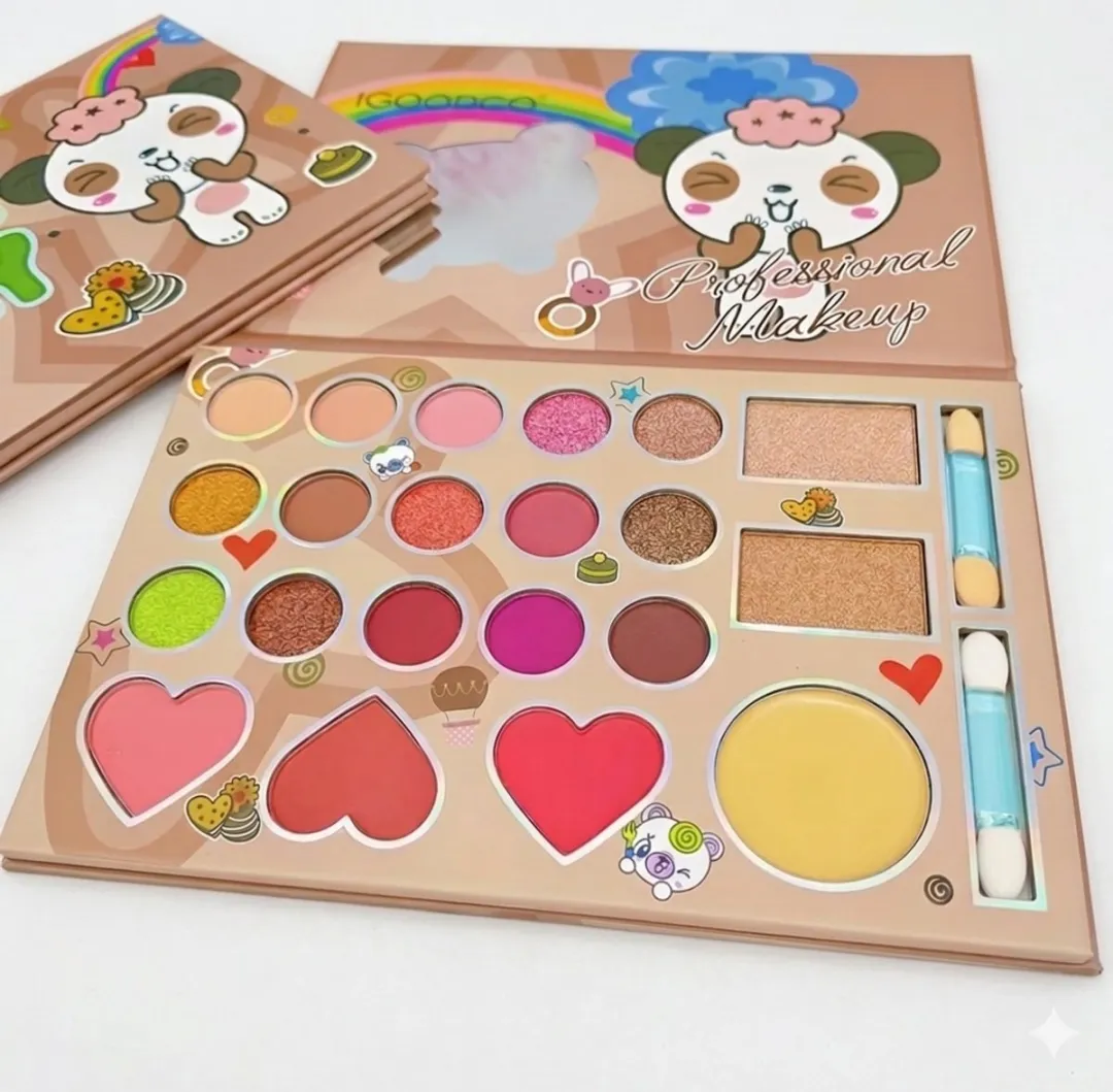 Mijn Eerste Beauty Box – Speelmake-up voor Meisjes - 21 kleuren - Afwasbare Make-up – Speelgoed Cadeau voor Meisjes vanaf 3 jaar