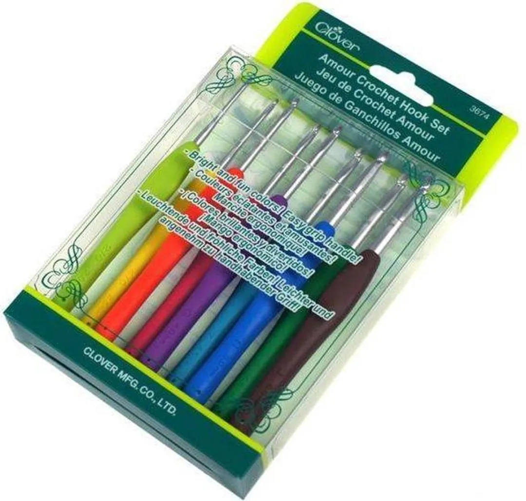 Clover Amour Haaknaalden Set - Multikleur - afbeelding 6 van 6