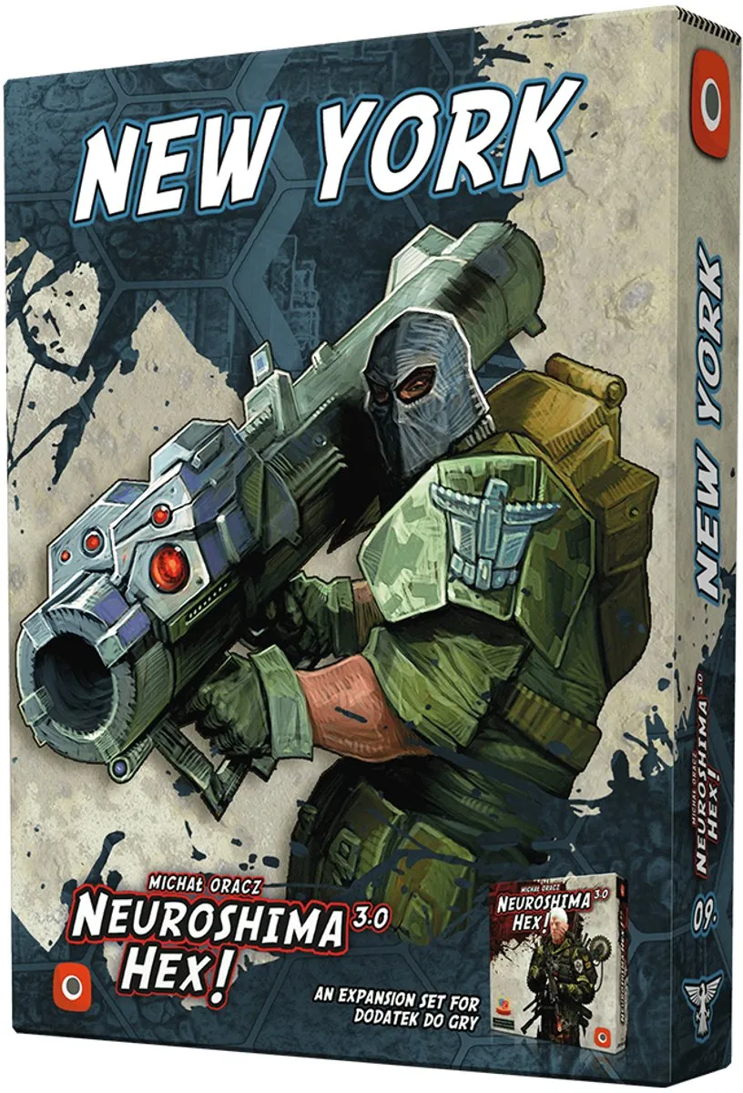 Portal Games Neuroshima HEX 3.0 New York Uitbreiding