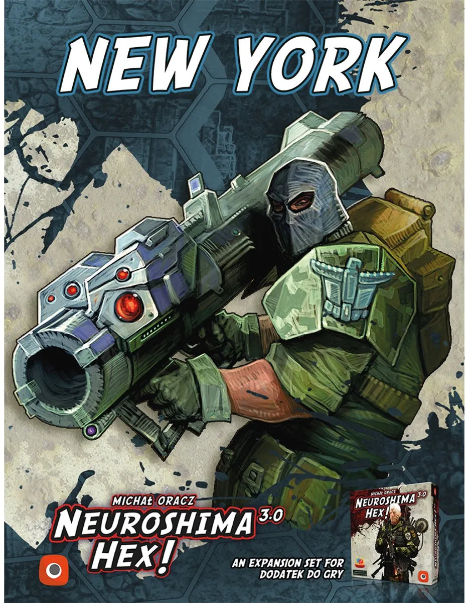 Portal Games Neuroshima HEX 3.0 New York Uitbreiding