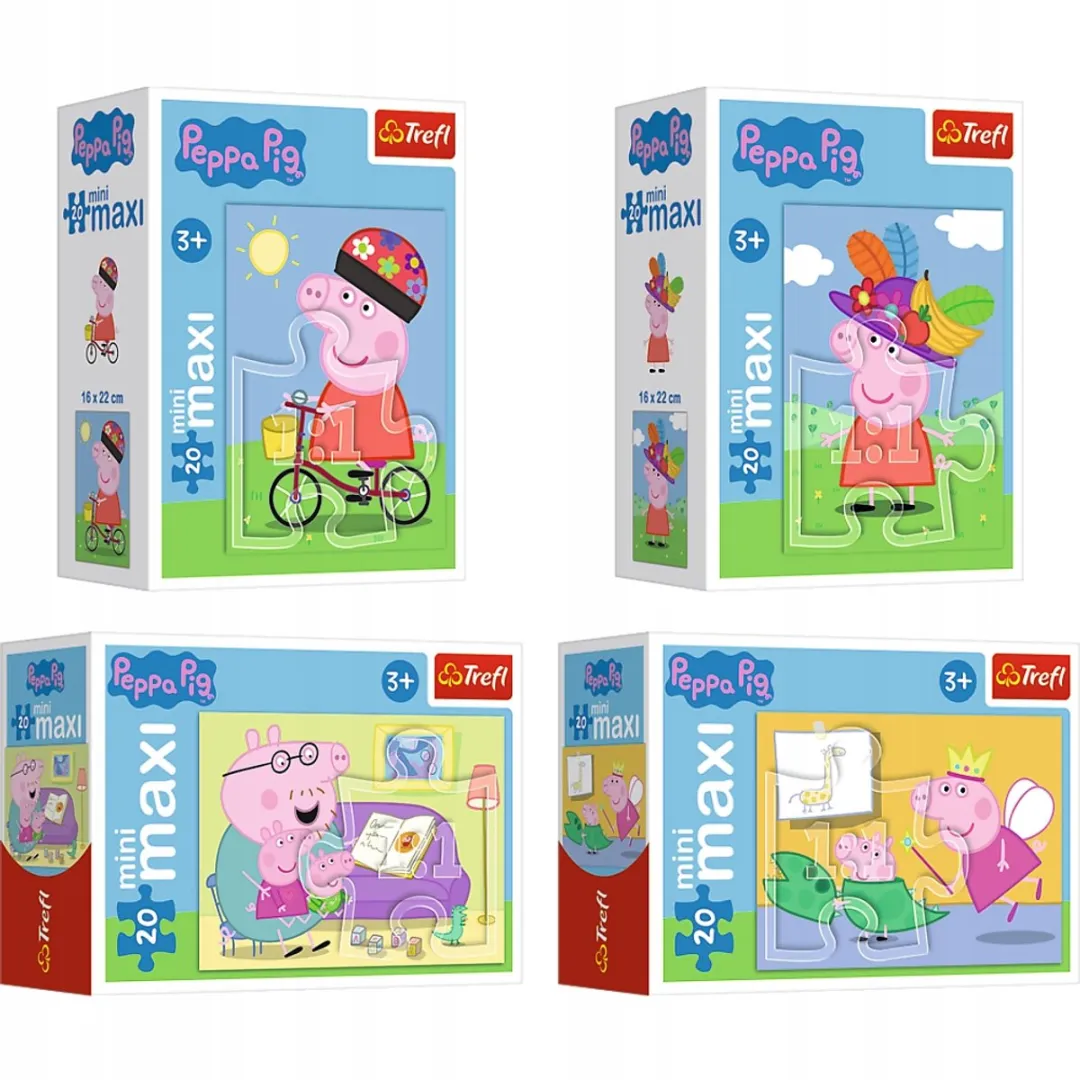 Trefl Peppa Pig MiniMaxi Puzzel 20 Stuks