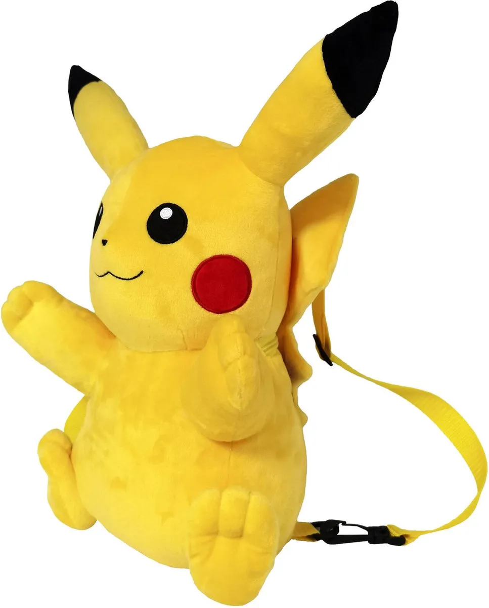 Pokémon Pikachu Rugzak - Geel - afbeelding 6 van 6