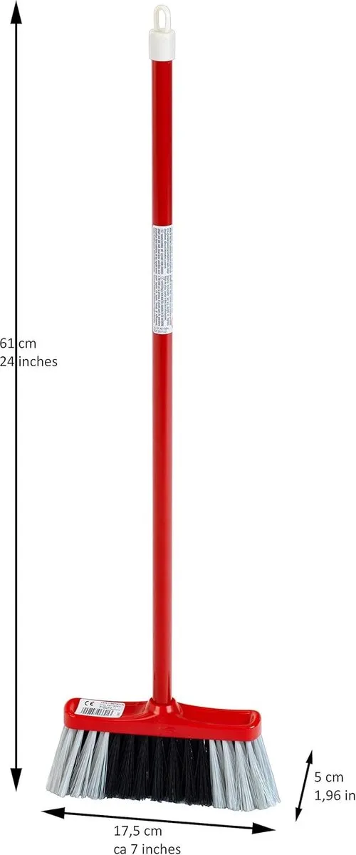 Klein Toys Kinderbezem 6621 - Rood