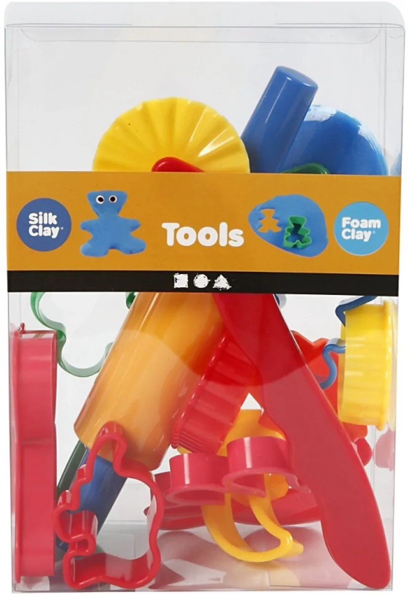 Creativ Company Uitsteekvormen & Gereedschap - Multicolor - 15 Stuks