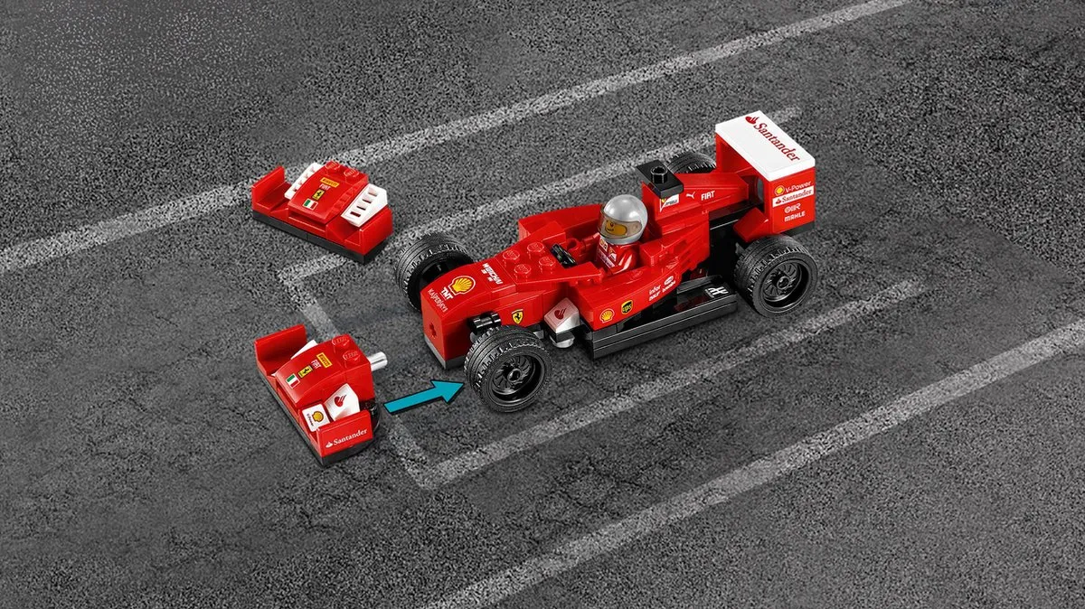 LEGO Speed Champions Ferrari Truck 75913 - 884 Stukken - afbeelding 6 van 6