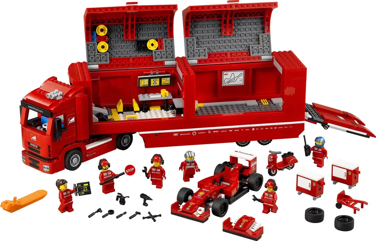 LEGO Speed Champions Ferrari Truck 75913 - 884 Stukken