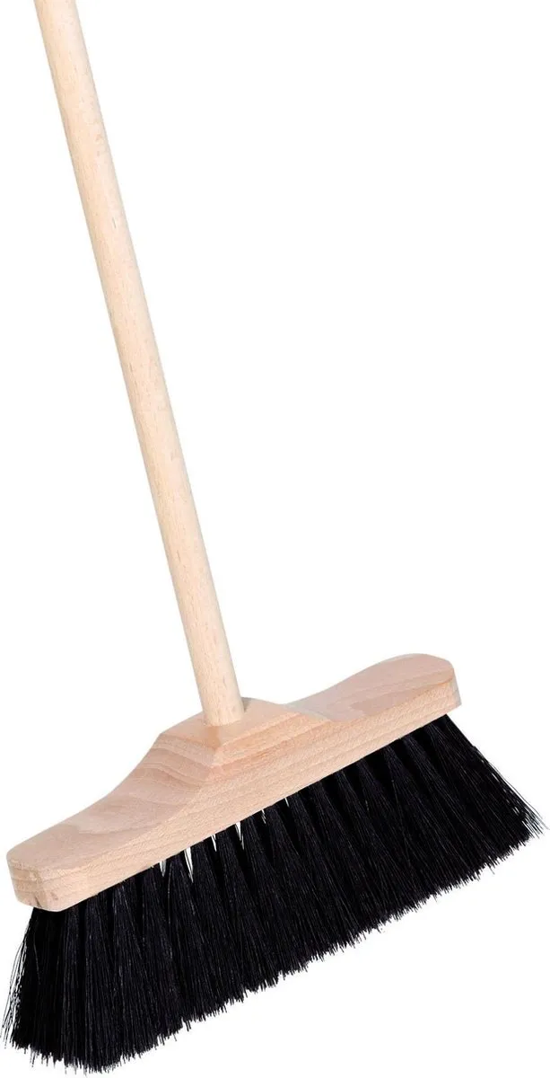 Goki Kinder Binnen-Bezem 65cm - Multicolor
