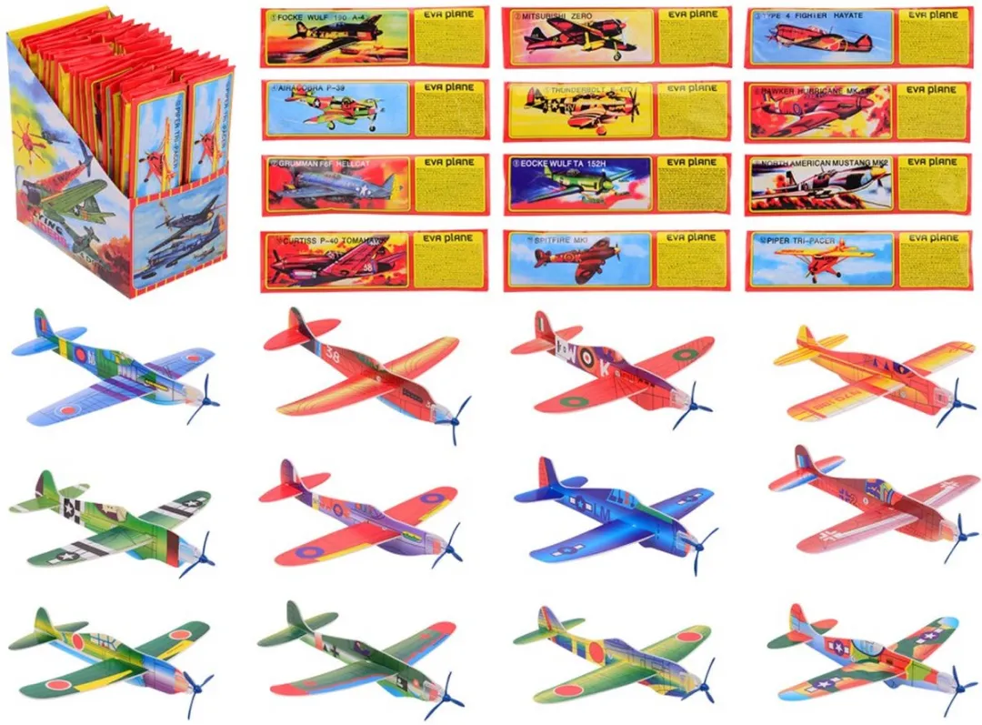 Johntoy Flying Gliders Vliegtuigbedje - Składane - Multi color
