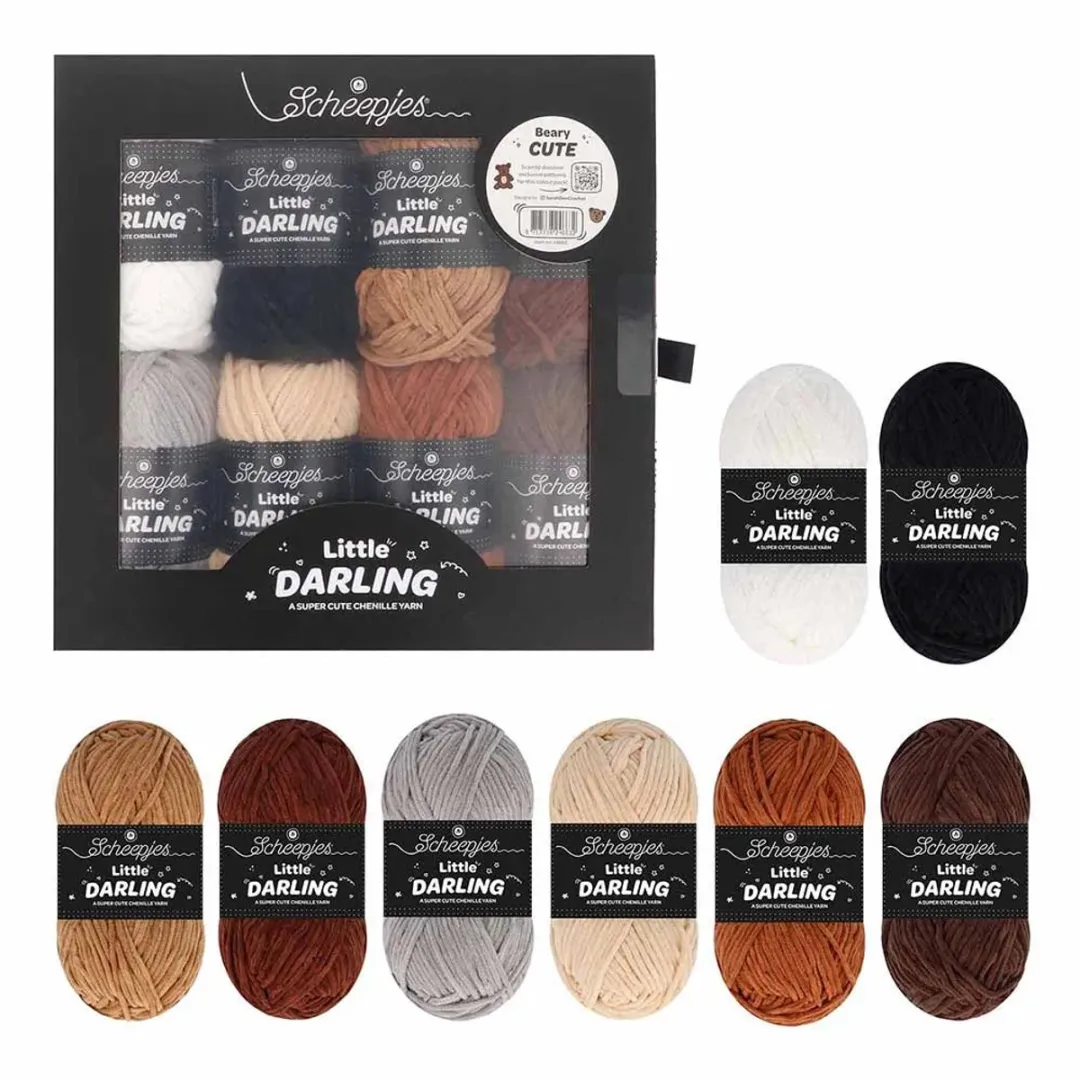Scheepjes Little Darling Beary Cute Kleurenpak 8x25g