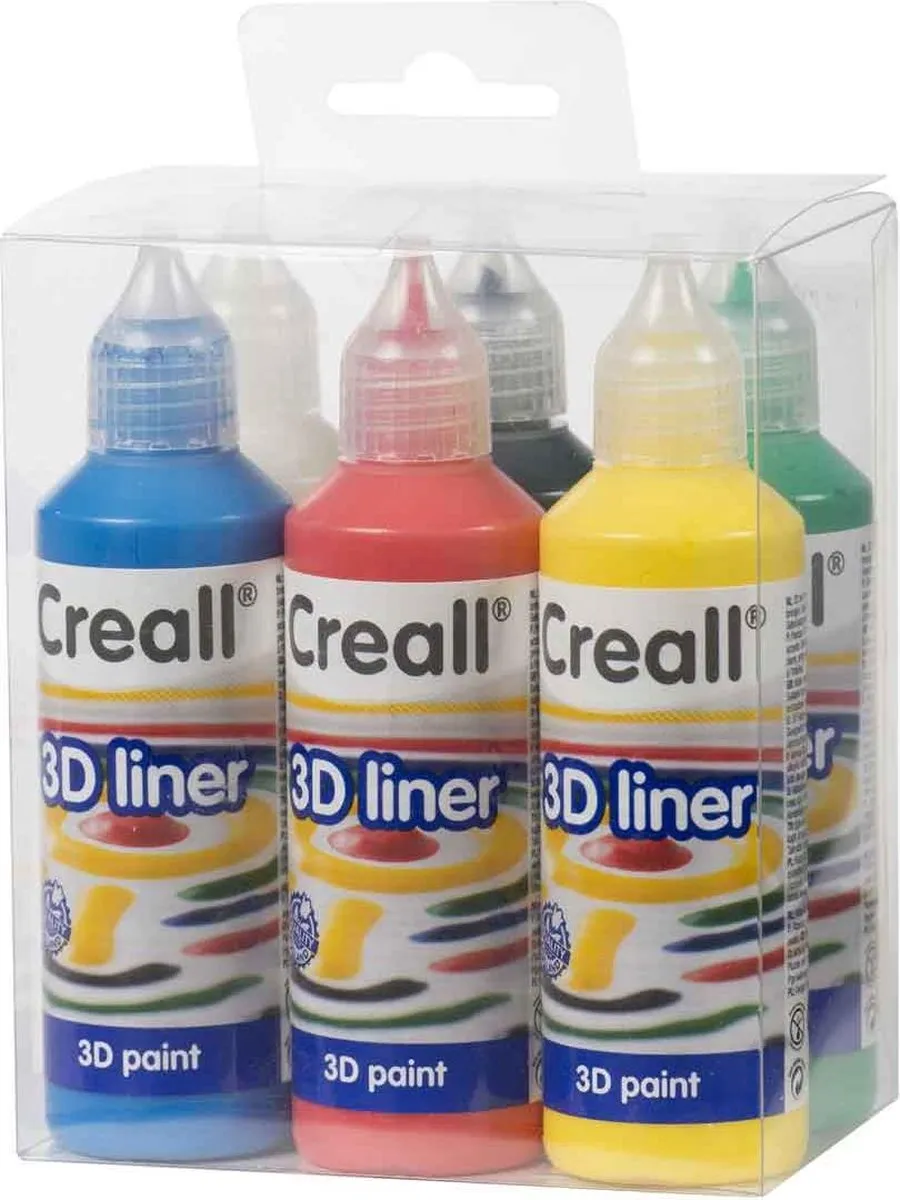 Creall 3D Liner Primary Assortment Set