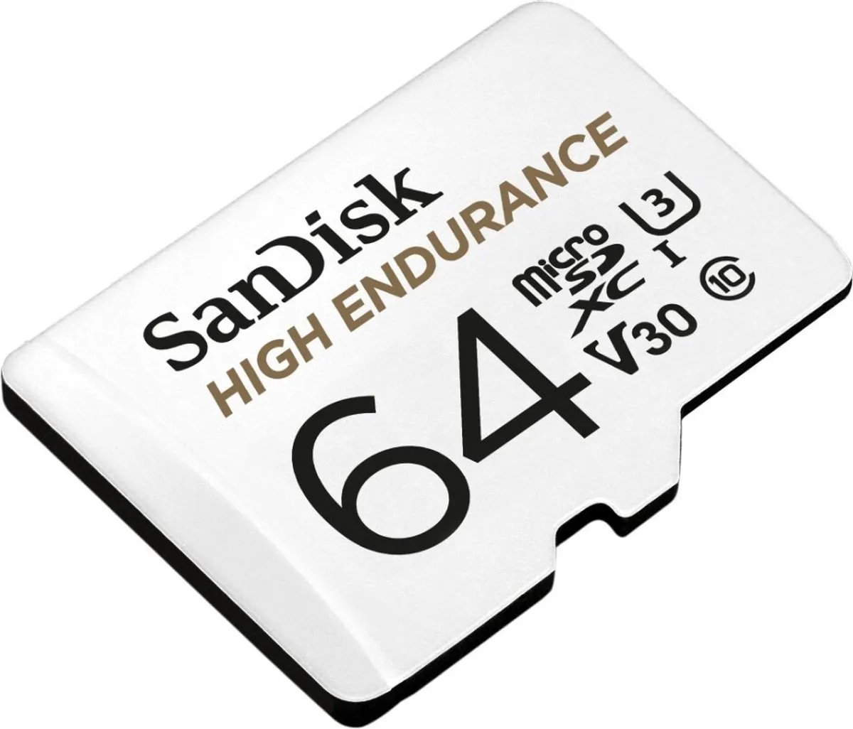SANDISK High Endurance - Geheugenkaart - 64GB