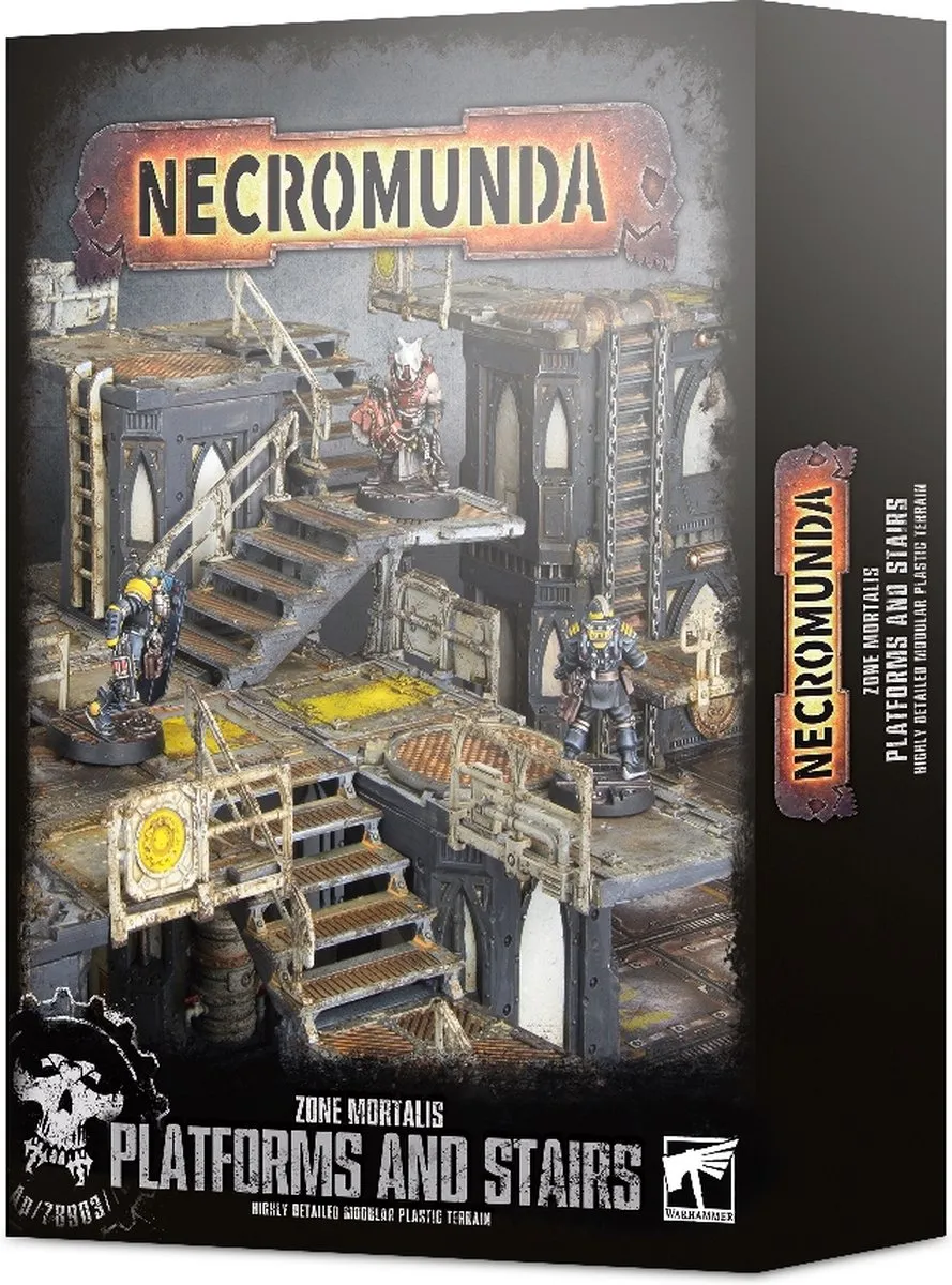 Games Workshop Necromunda Zone Mortalis Platforms & Trappen