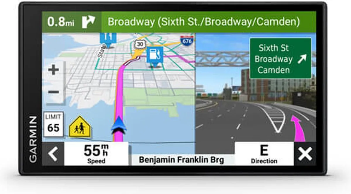 Garmin DriveSmart 66 MT-S Navigatiesysteem 6 inch - Zwart - afbeelding 6 van 6