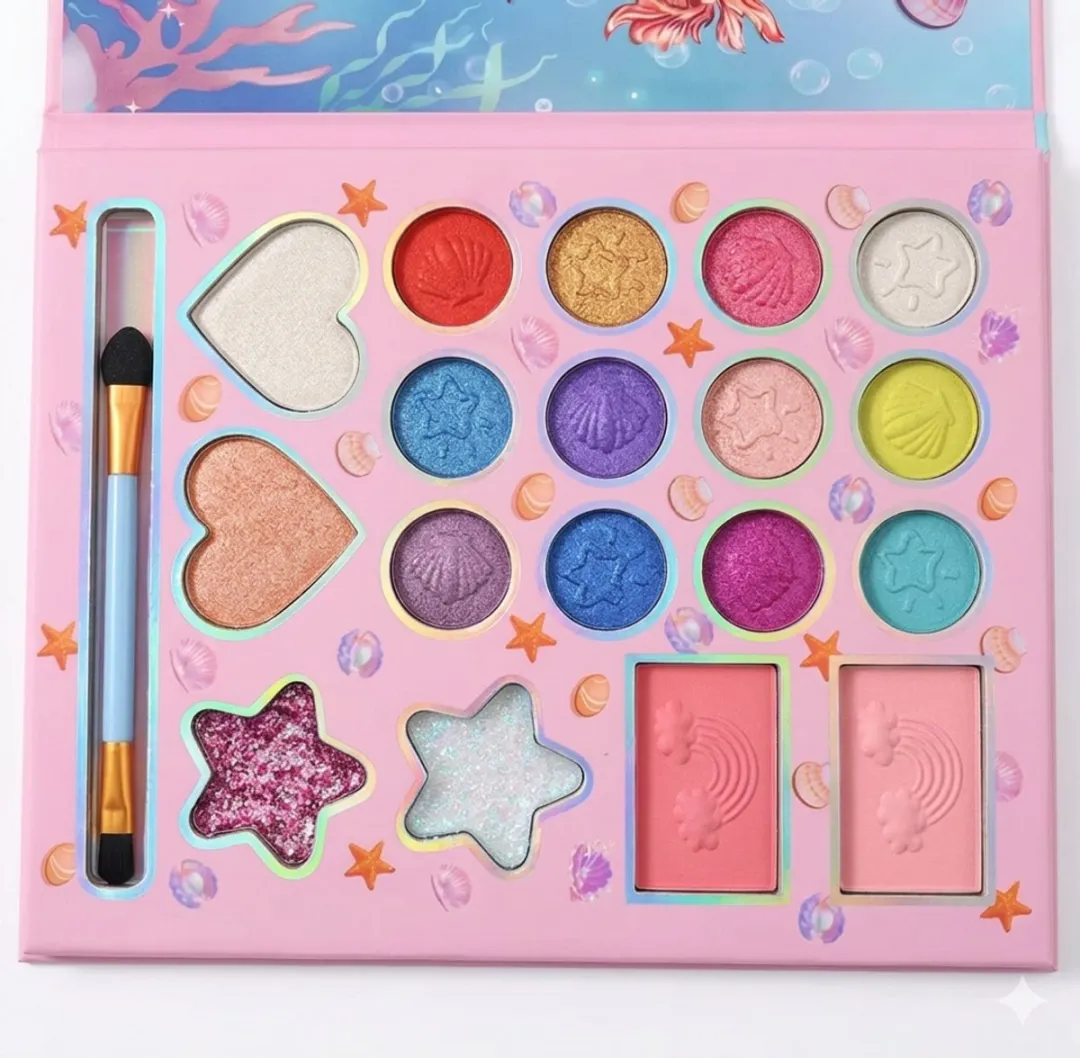Happy U Kids Zeemeermin Make-up Set - 18 Kleuren - 27g