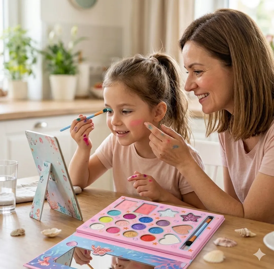 Happy U Kids Zeemeermin Make-up Set - 18 Kleuren - 27g