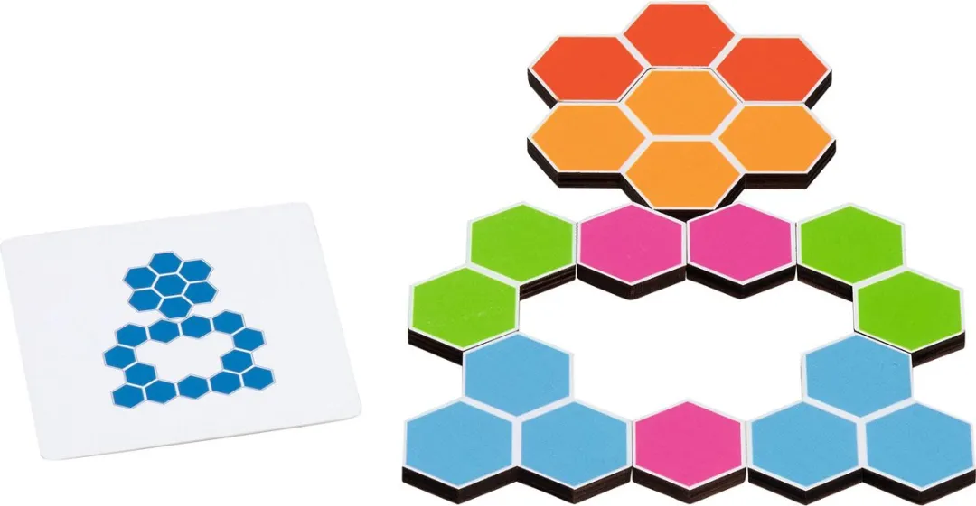 Goki Puzzle Turtle Rosy 4-delig - Multicolor