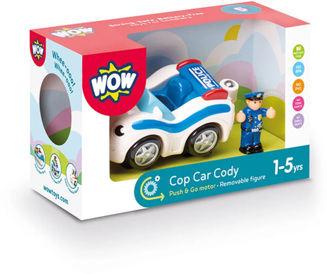 WOW Toys Speelgoedvoertuig Politiewagen
