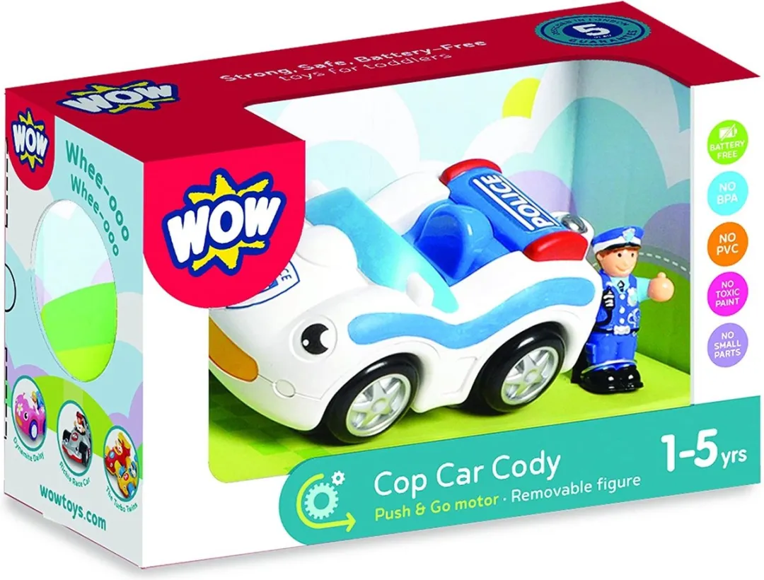 WOW Toys Speelgoedvoertuig Politiewagen